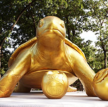 세계 최초, 세계 최대 황금 福 거북 2